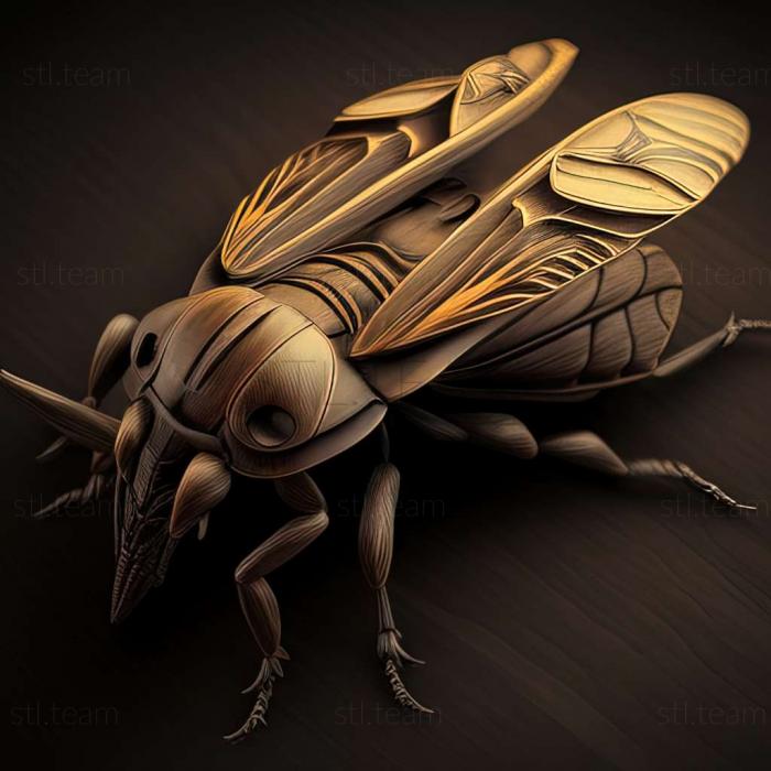 3D model Isonychiidae (STL)